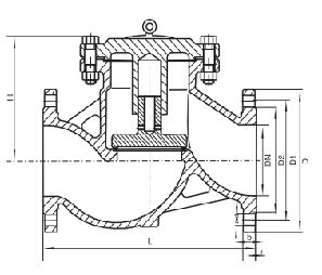 H41W-16/25/40P、R Stainless Steel Lifting Check Valve