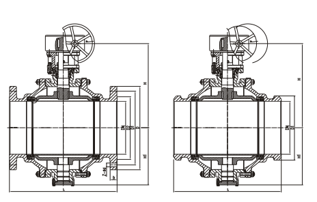 Cast Steel Fixed Ball Valve