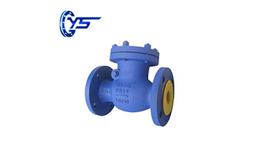 The Working Principle of Swing Check Valve