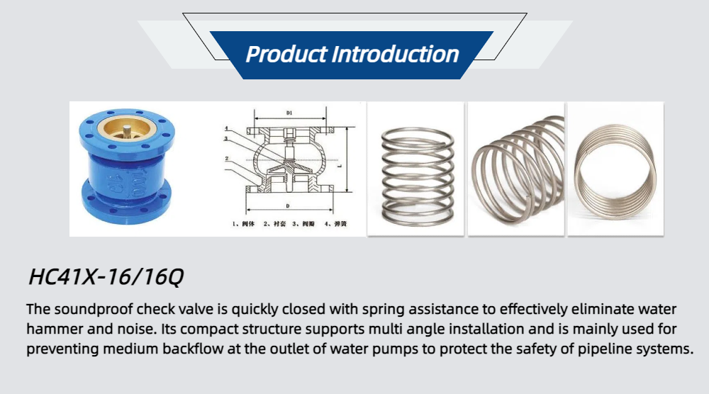 HC41X-16/16Q Hammer Diminish Noises Check Valve