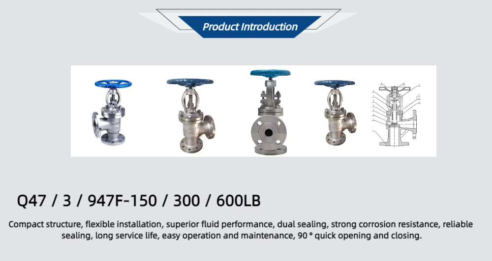 Q47 / 3 / 947F-150 / 300 / 600LB ANSI Fixed Ball Valve
