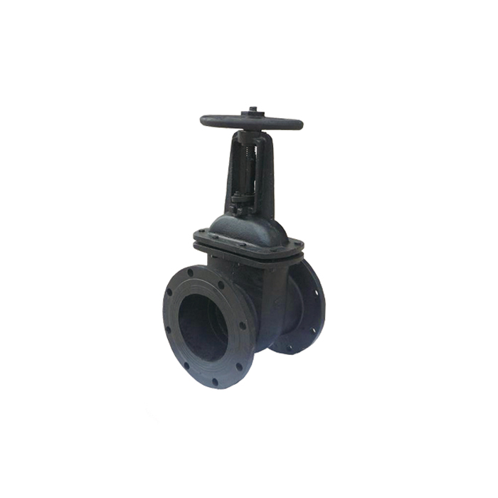 Light grey iron grade double disc gate valve