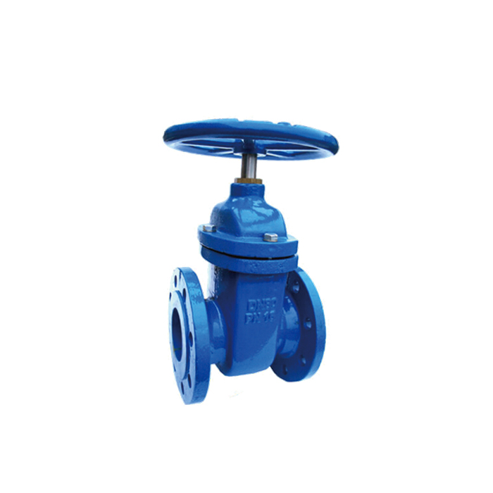 Ductile iron pipeline soft-sealing gate valve