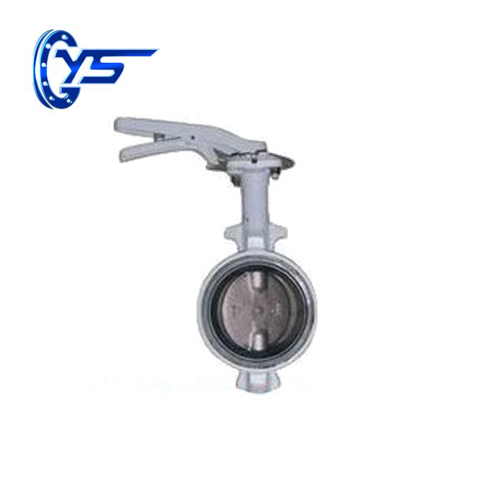 Ductile iron Against condensation butterfly valve with handle/Electric/pneumatic