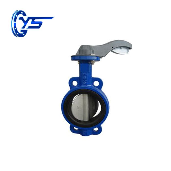 Cast iron Desulfurization butterfly valve for Corrosion resistance pipeline