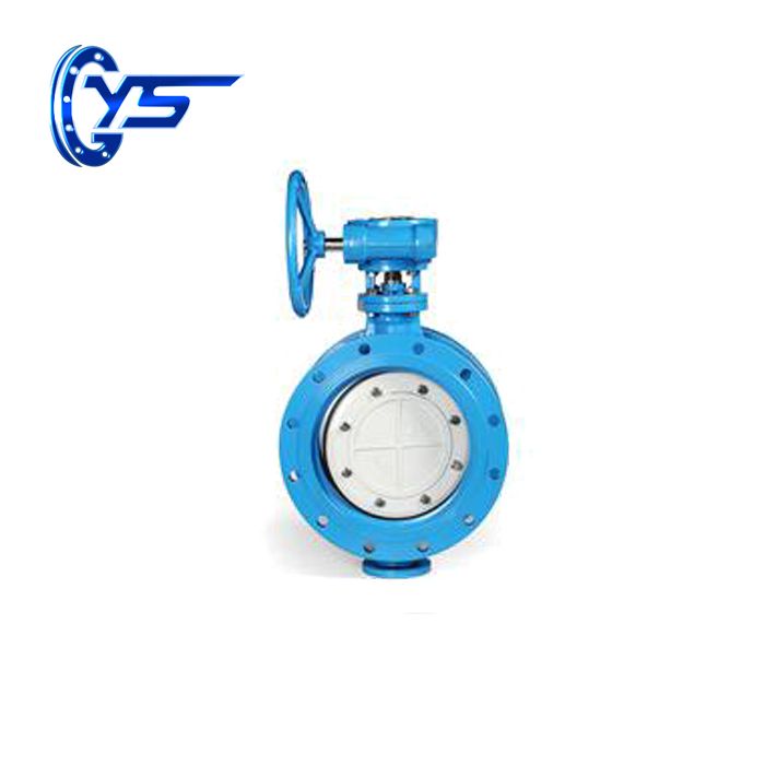 China manufacture all kinds of pipelines Flex flanged butterfly valve