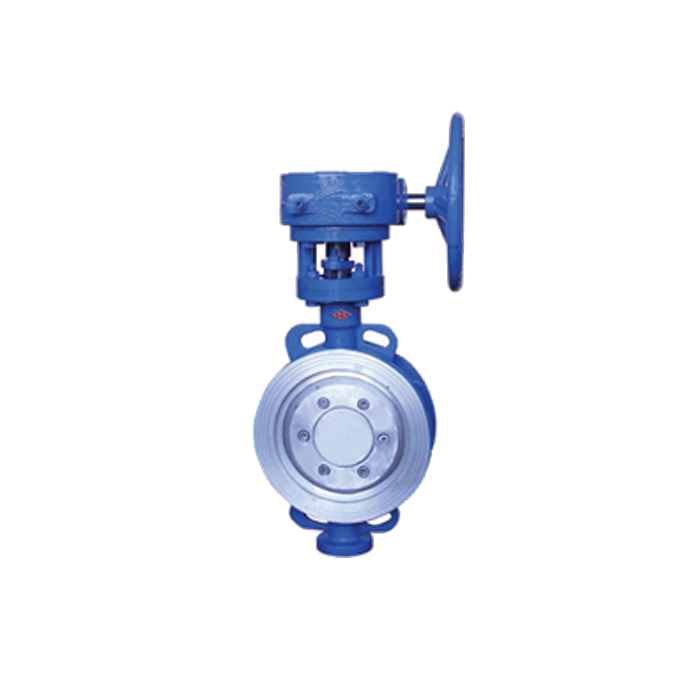 China manufacture Stainless steel Wafer metal-seat butterfly valve with handle 