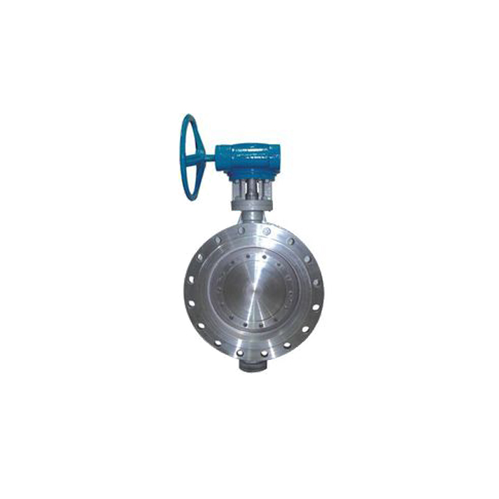 Pipeline supply Flang connected metal-seat butterfly valve 