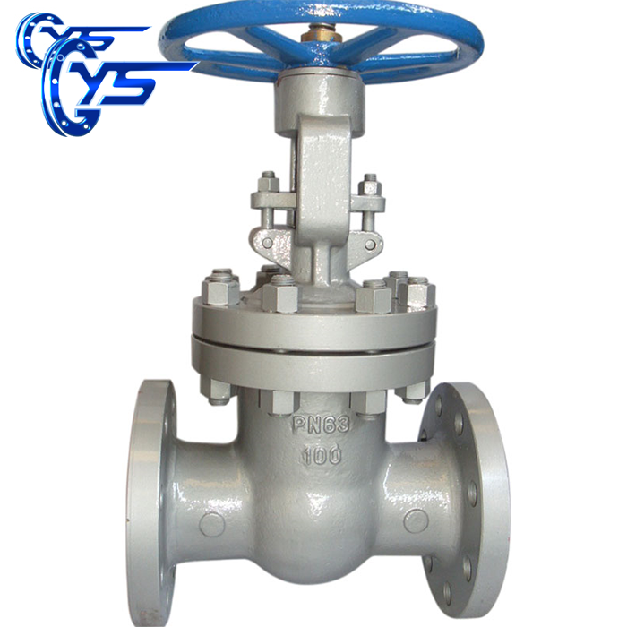 Gost gate valve LCB carbon steel for water flanged gate valve