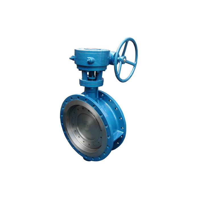 D343H-16C / 25/40 Cast steel triple eccentric metal hard seal butterfly valve