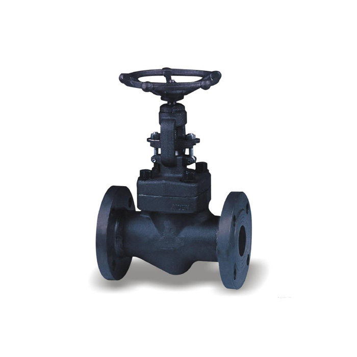 J41H / Y-25 / 40/64/100/160 forged steel flange globe valve