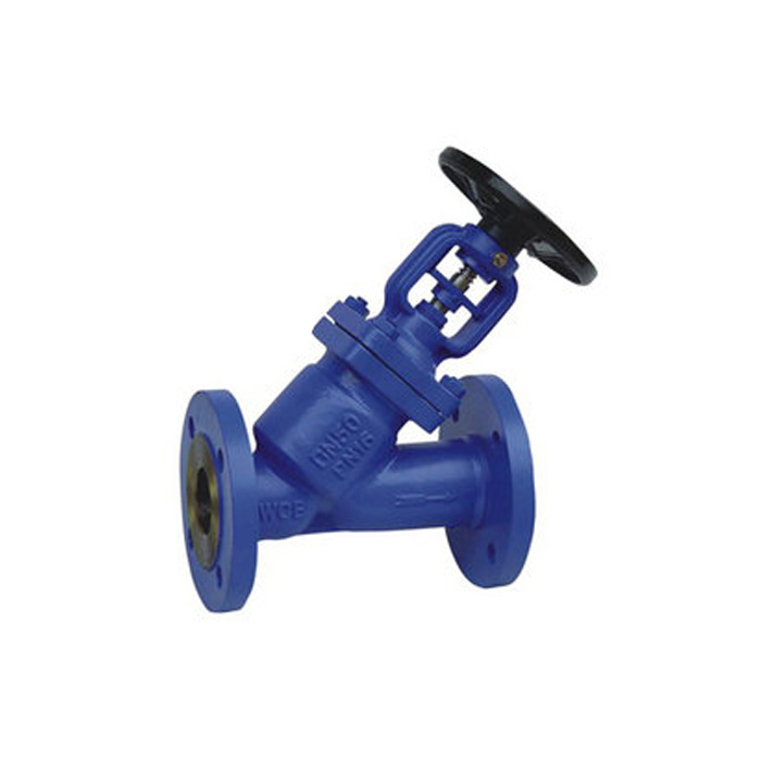 WJ44H-16/25/40/64 DIN Y-type Bellow Seal Globe Valve