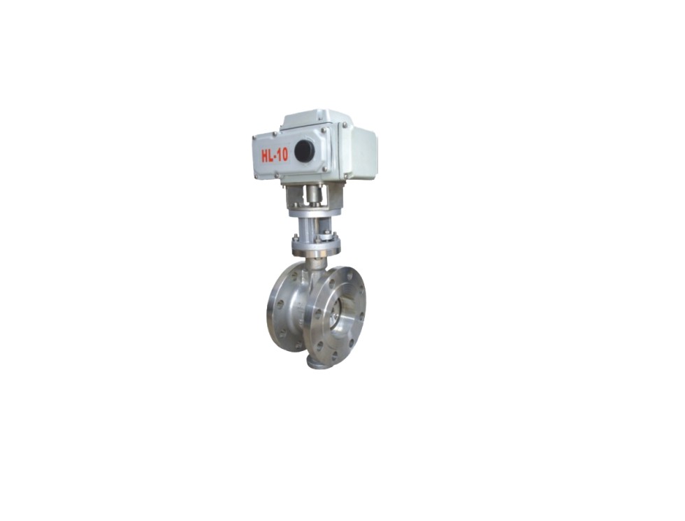 Electric Wafer Type Metal Hard Seal Butterfly Valve