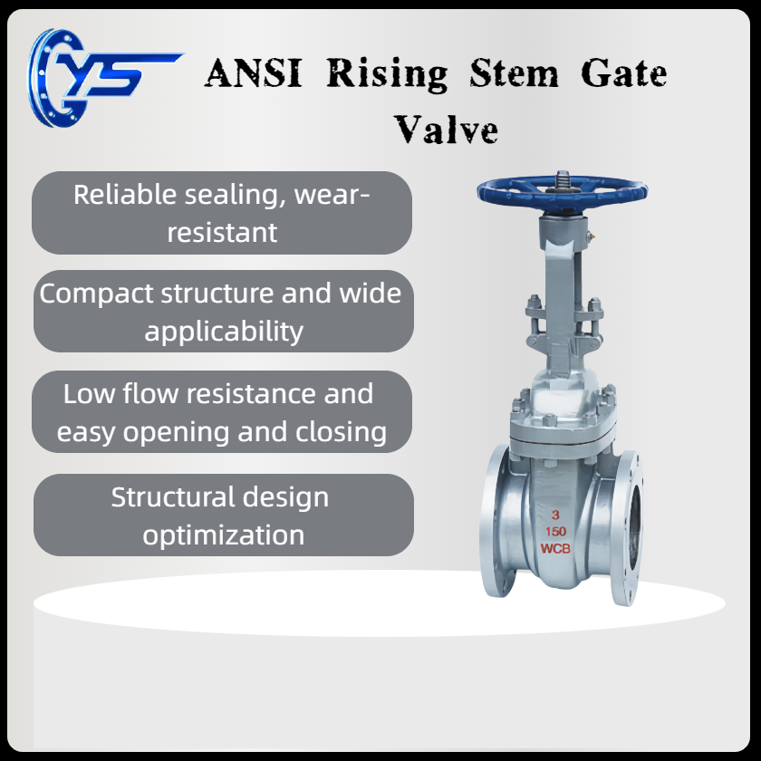 Z40H-150/300/600/900LB ANSI Rising Stem Gate Valve(API)