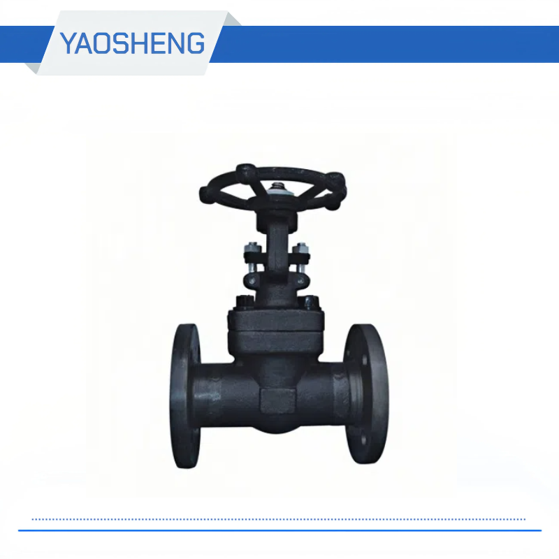 Z41H / Y-16/25/40/64/100/160 forged steel flanged gate valve