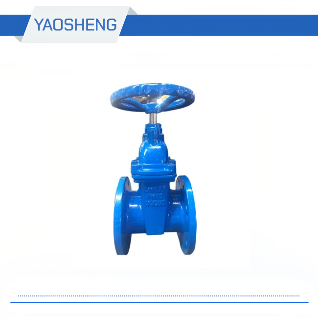 DN 50-300mm BS Non-rising Stem Resilient Soft Seated Gate Valve