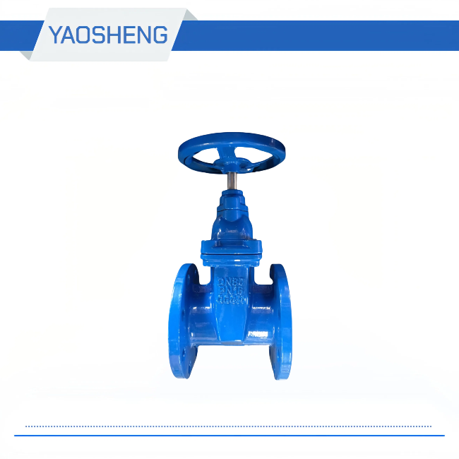 BS Non-rising Stem Resilient Soft Seated O Type Gate Valve