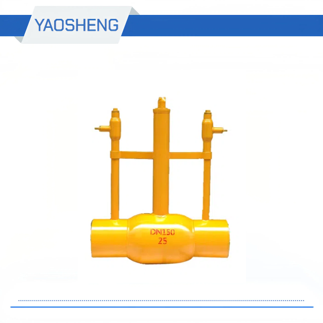 DN 15-800mm Oil And Gas Welded Ball Valve