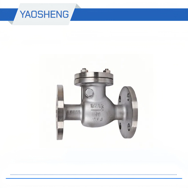 H44W-16/25/40P、R stainless steel Swing Check Valve