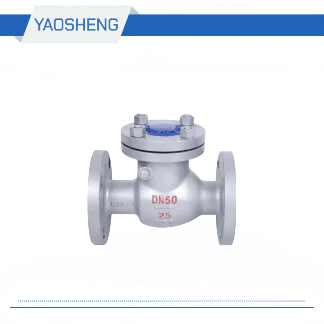 H44H-16/25/40C Cast steel Swing Check Valve