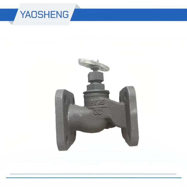 DN 15-200mm Square Flange Globe Valve