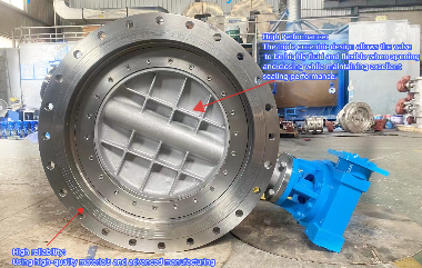 triple eccentric butterfly valve