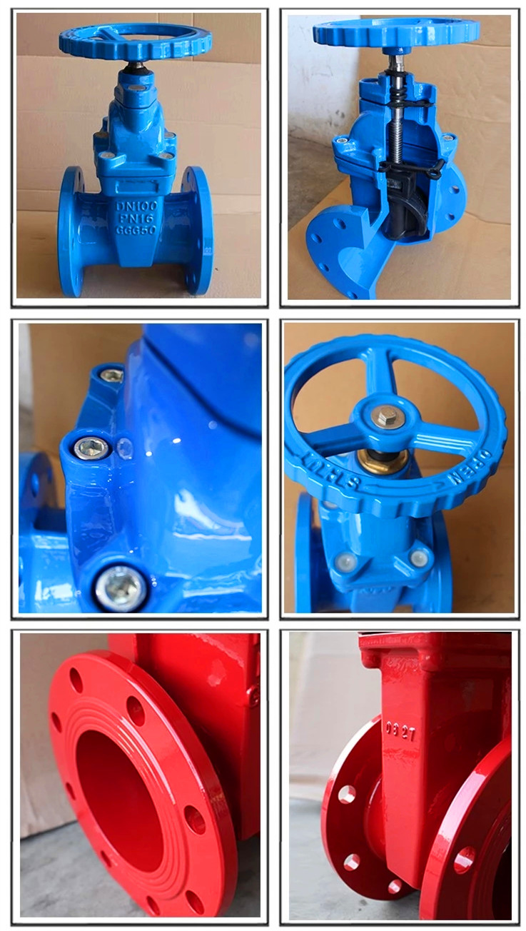 DN 50-300mm DIN F5 Non-rising Stem Gate Valve